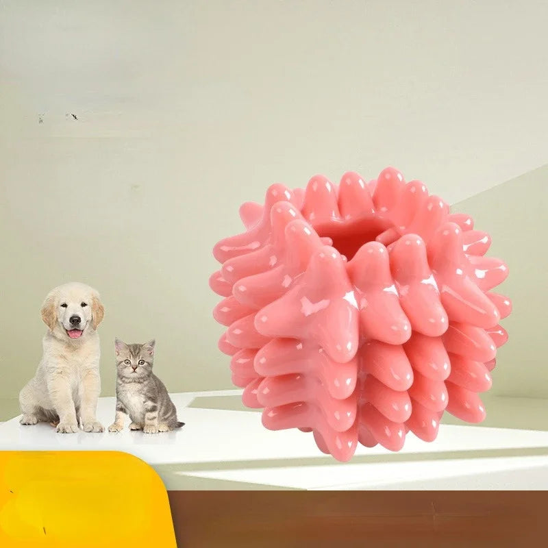Leckerli-Ball aus Gummi für Hunde und Katzen